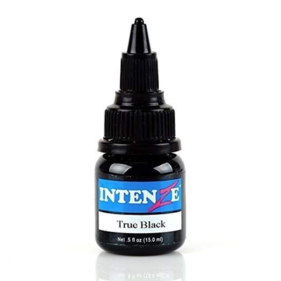 Intenze True Black 1/2 oz Siyah boya