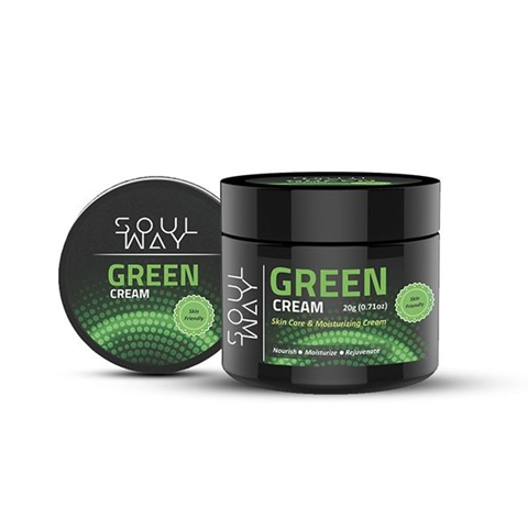 SOULWAY GREEN CREAM AFTERCARE 20G6 (6 LI KUTU) Dövme Bakım Merhemi