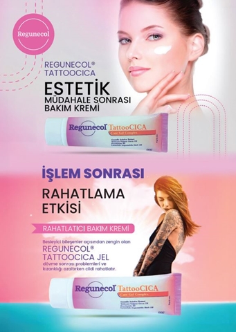 Regunecol® TattooCICA Dövme Bakım 50 ml Jel Kremi 1 adet