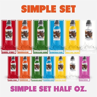 World Famous 7 Simple Set 1/2 oz - 15 ml